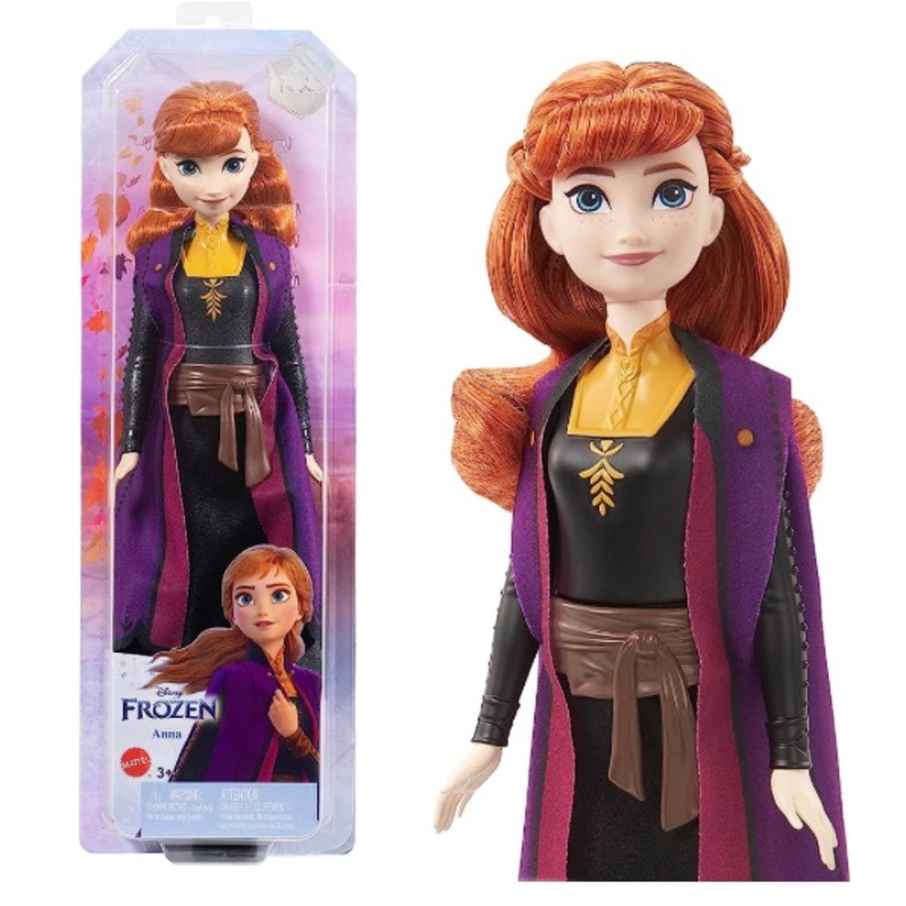 NWT Disney Frozen Anna Fashion Doll 12"